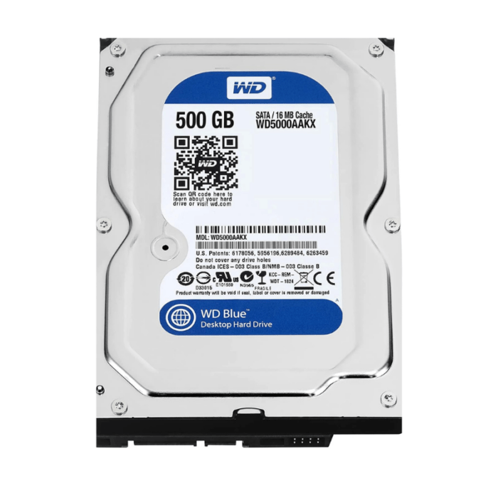 500GB desktop Harddisk WD