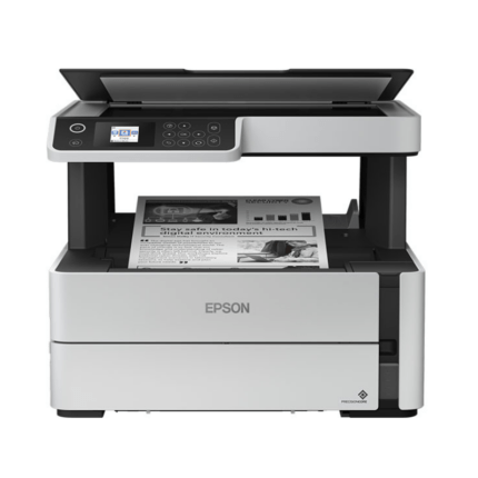 Epson M2140 EcoTank Monochrome All-in-One Duplex Ink Tank Printer  (White)