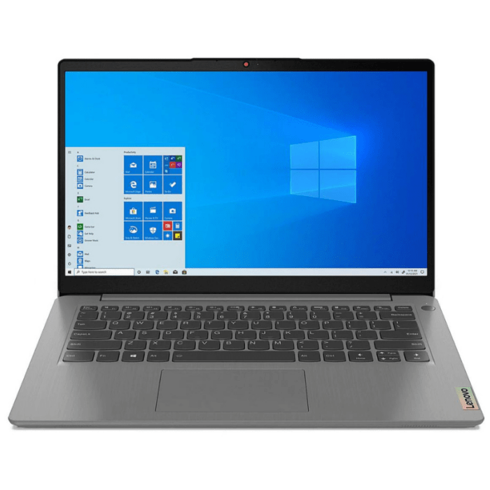 Lenovo Ideapad 3 – Core i5-1155G7 8GB RAM  512GB SSD 14” FHD DOS Arctic Grey Laptop